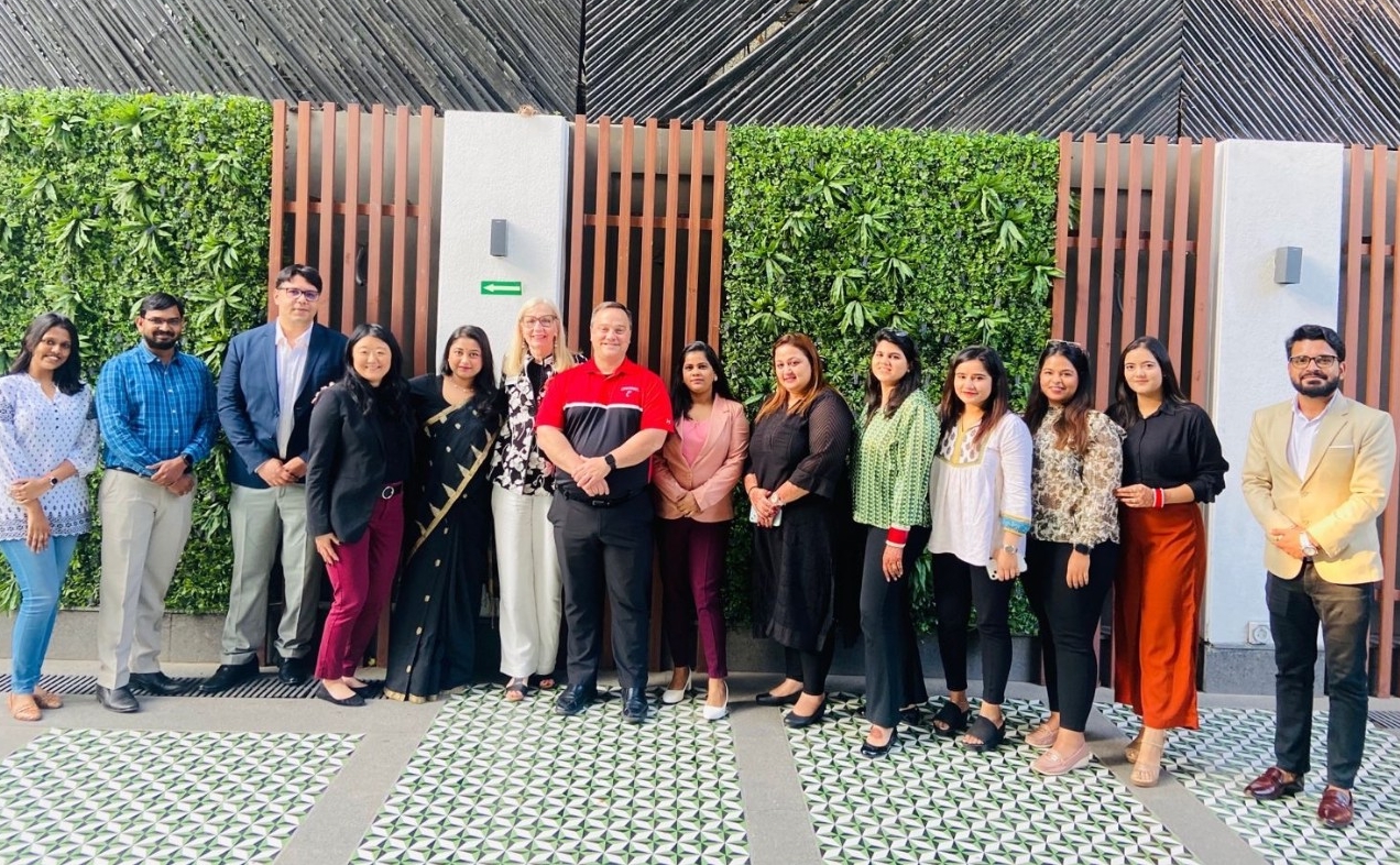 Group of students and staff at UC