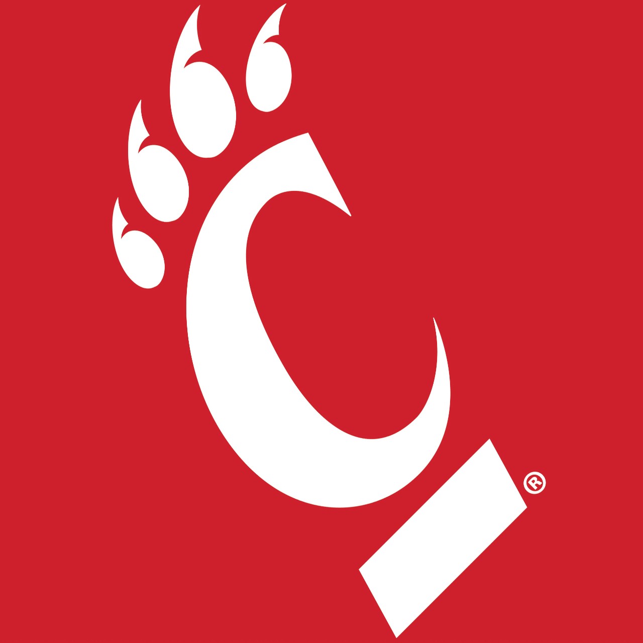 Red Mortar Board CPaw Pintable Cutout